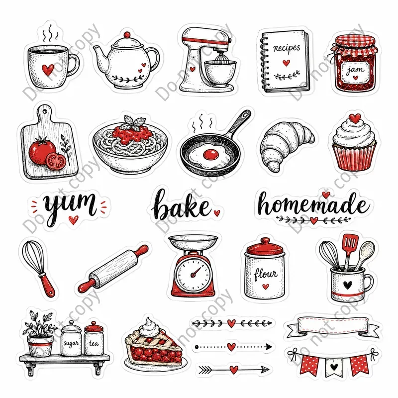 Bullet Journal Doodle Stickers