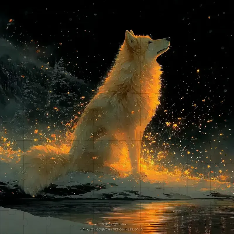 Oil Glow Ember Cinematic Fantasies