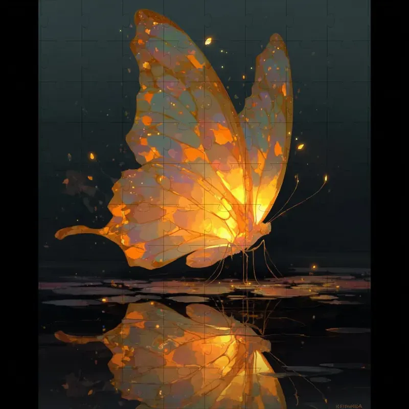 Oil Glow Ember Cinematic Fantasies