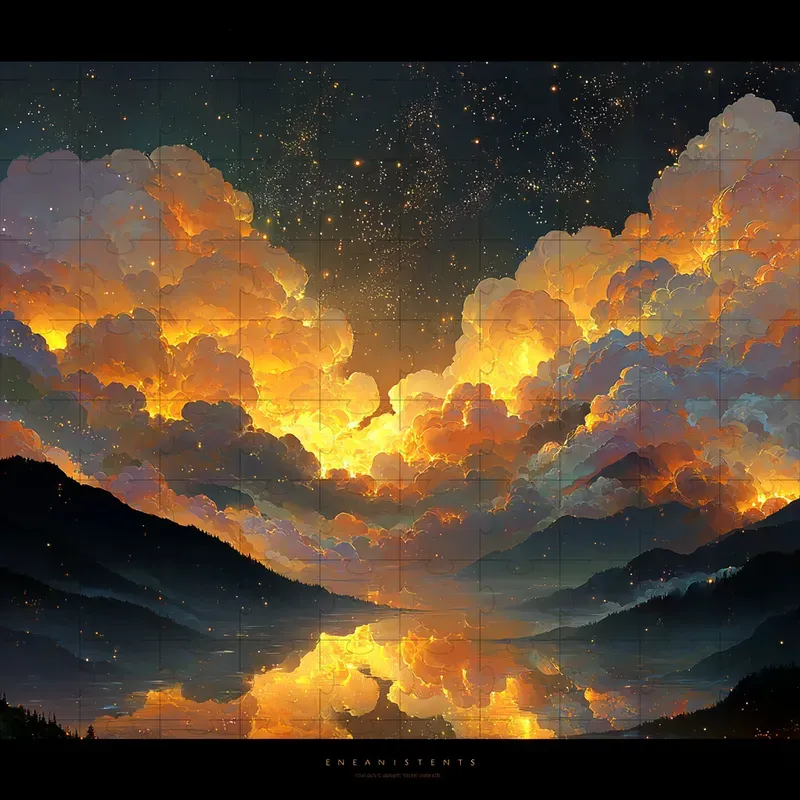 Oil Glow Ember Cinematic Fantasies