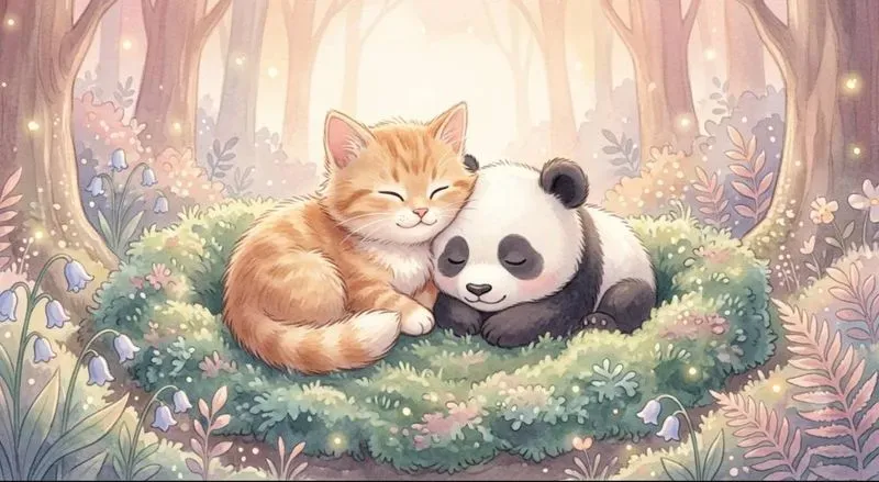 Pastel Storybook Soft Animal Illustrations