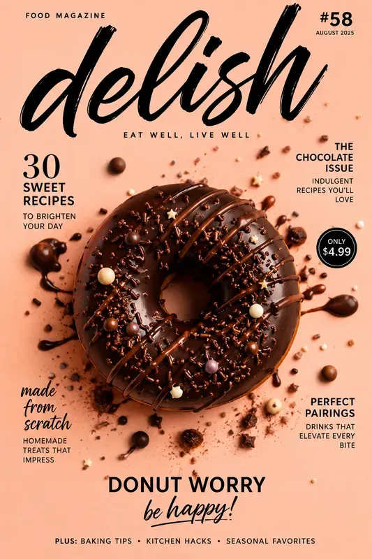 Modern Food Magazine Covers