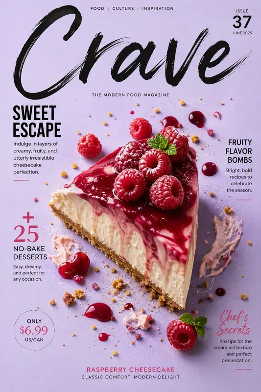Modern Food Magazine Covers