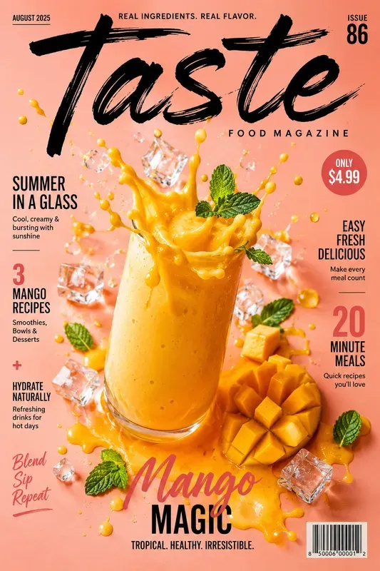 Modern Food Magazine Covers