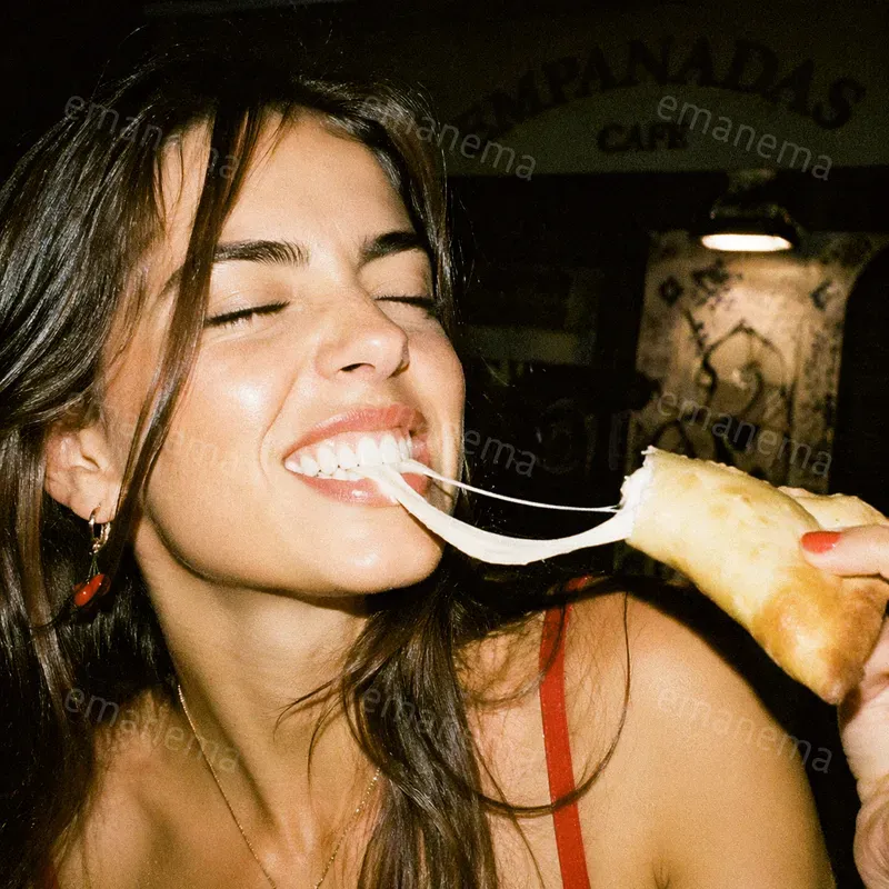 Lofi Portraits Of Playful Food Moments