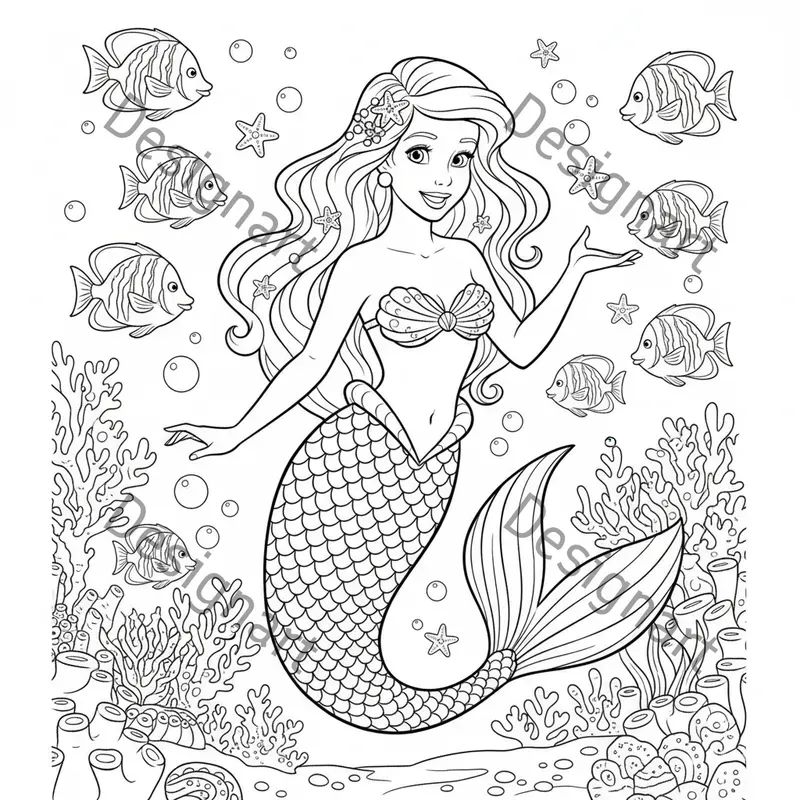 Disney Princess Coloring Pages
