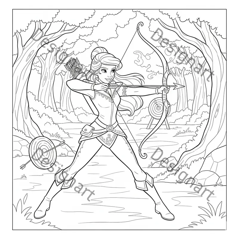 Disney Princess Coloring Pages