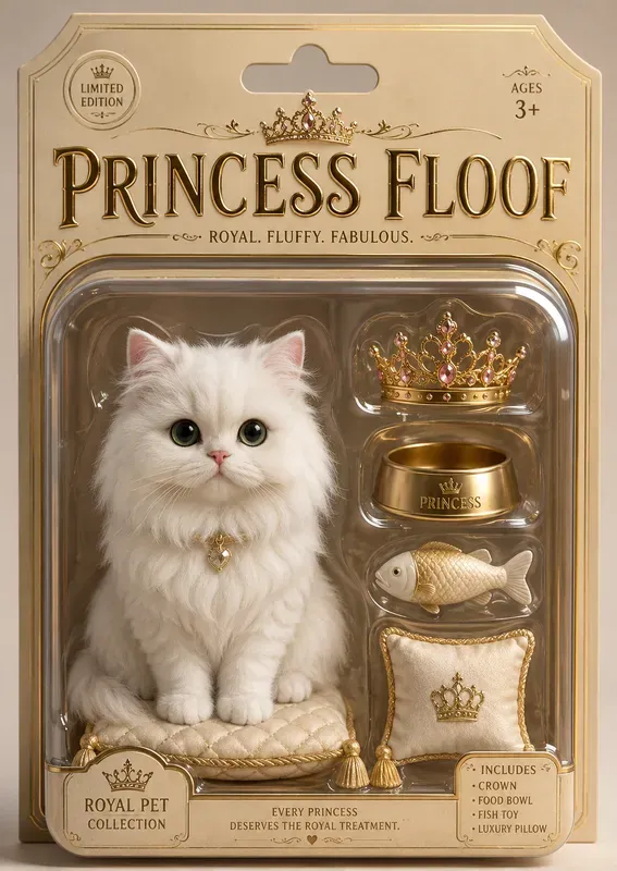 Pet Action Figure Packaging Generator
