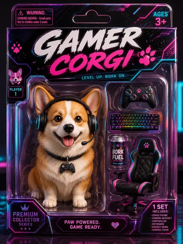 Pet Action Figure Packaging Generator