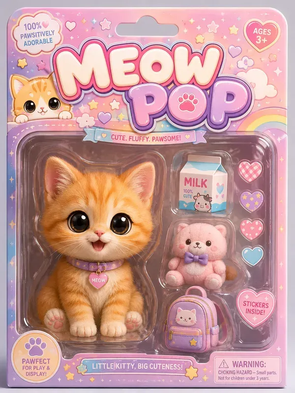Pet Action Figure Packaging Generator