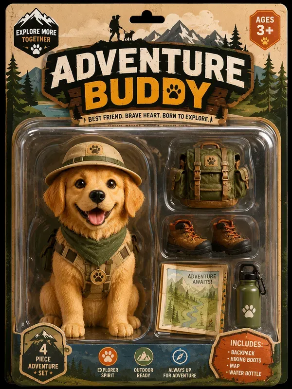 Pet Action Figure Packaging Generator