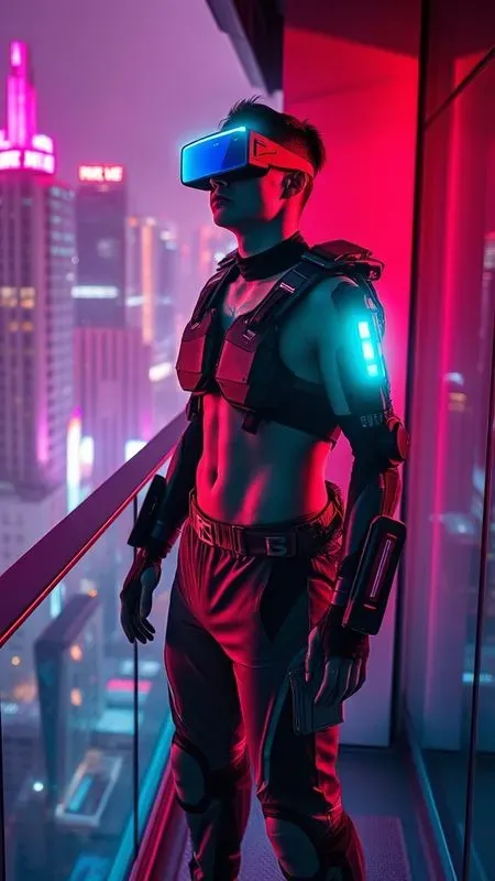 Cyberpunk Streetwear Editorial Packs
