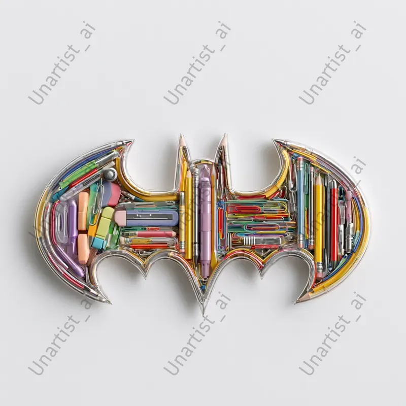 Brand Logos In Stationery Objects