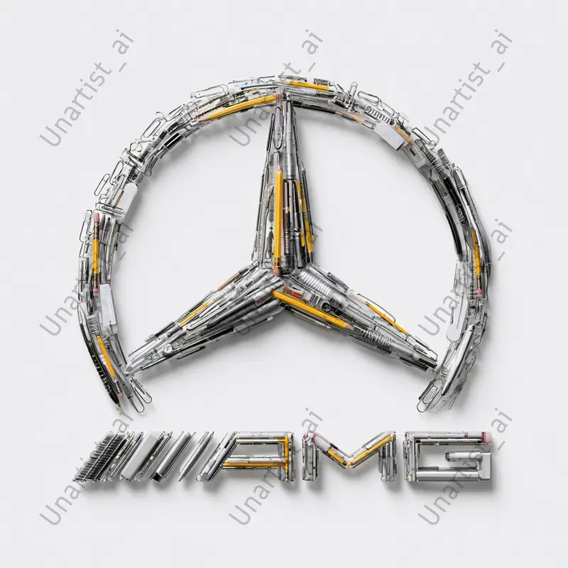 Brand Logos In Stationery Objects
