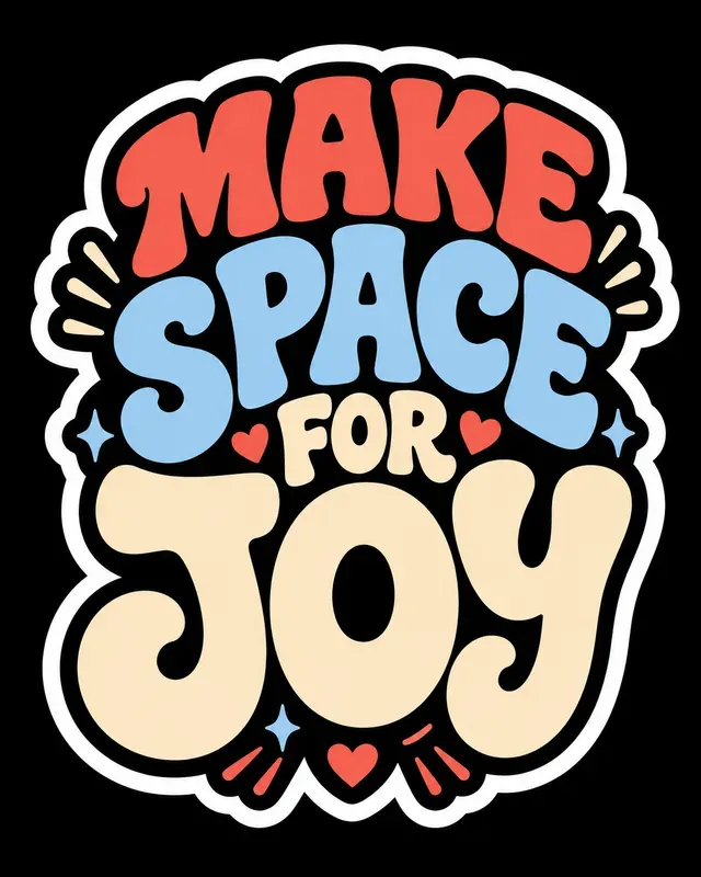 Retro Sticker Typography Studios