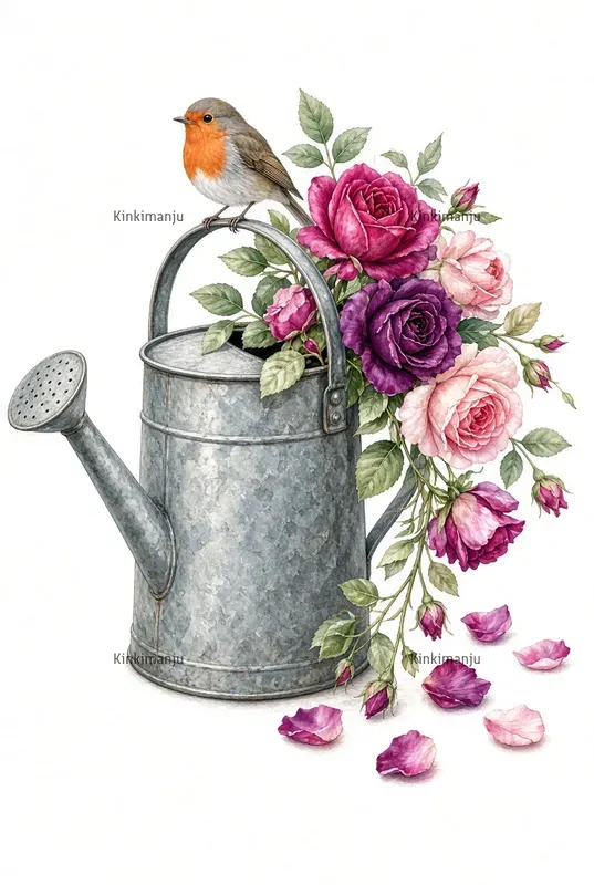Rose Sticker Clipart 100 Packs For Etsy