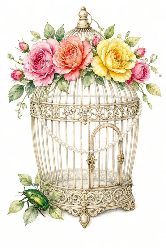 Rose Sticker Clipart 100 Packs For Etsy