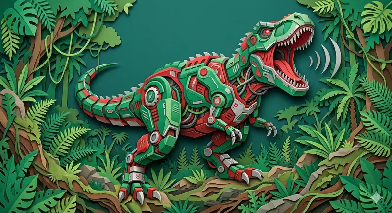 3D Layered Papercraft Art