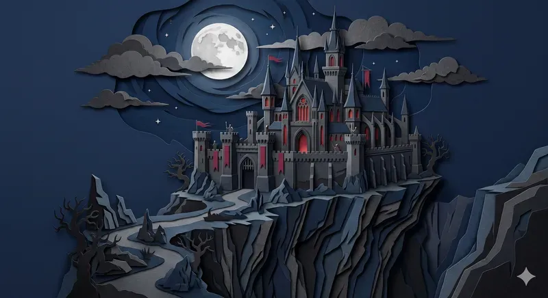 3D Layered Papercraft Art