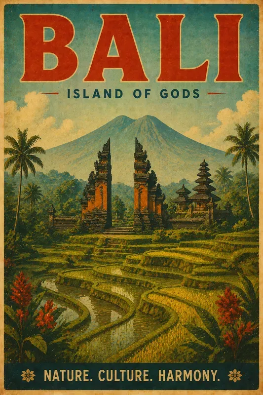 Vintage Wanderlust Retro Travel Posters
