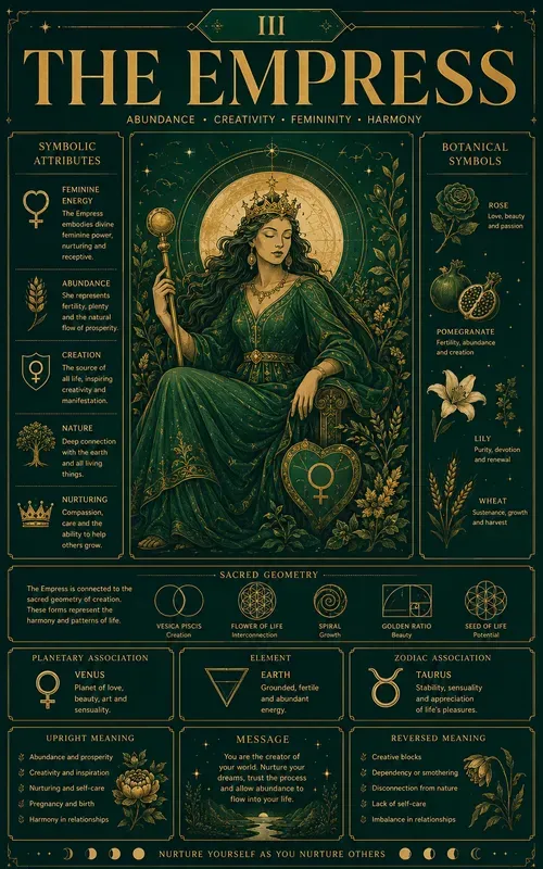 Modern Tarot Infographic Generator