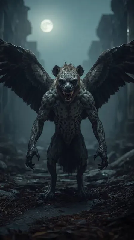 Hyena Eagle Creature Generator