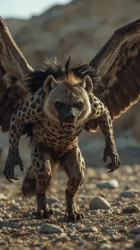 Hyena Eagle Creature Generator