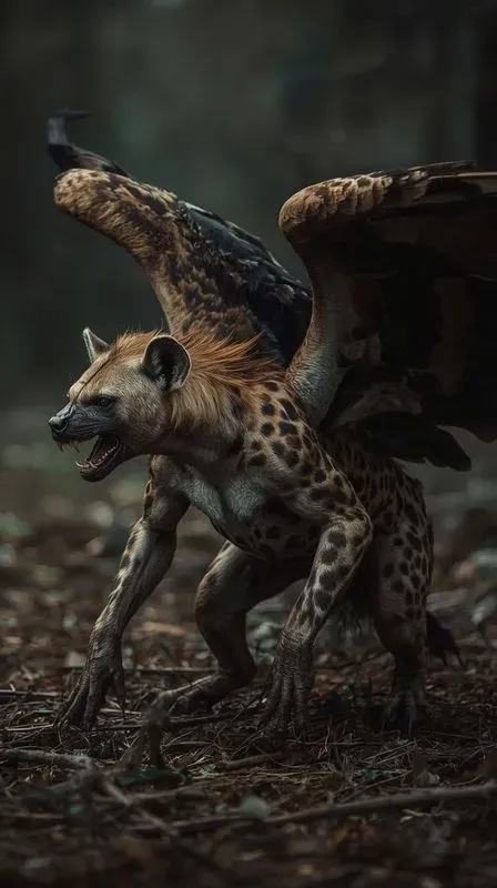 Hyena Eagle Creature Generator