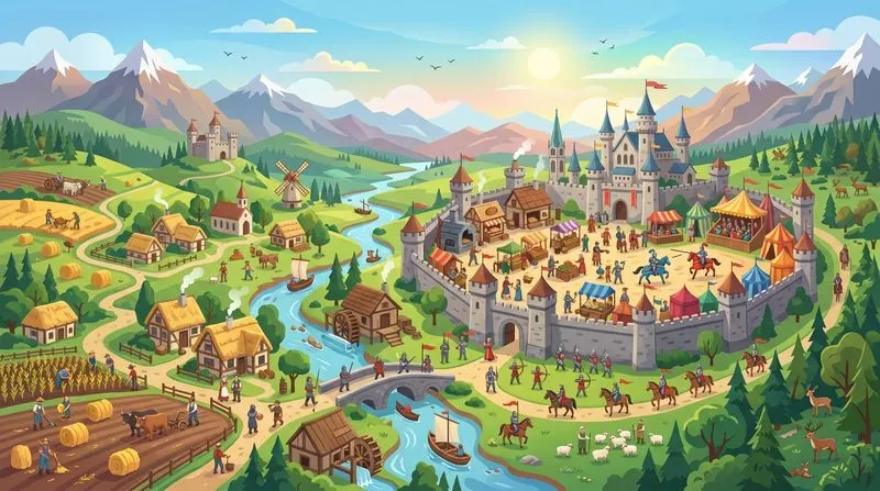 Theme World Scene Generator