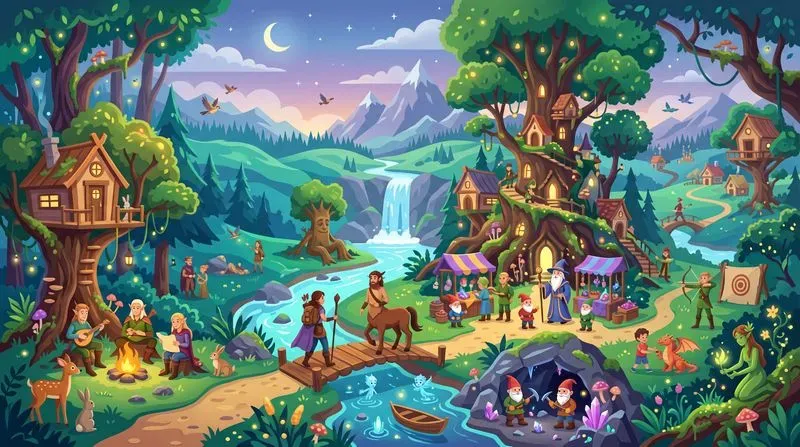 Theme World Scene Generator