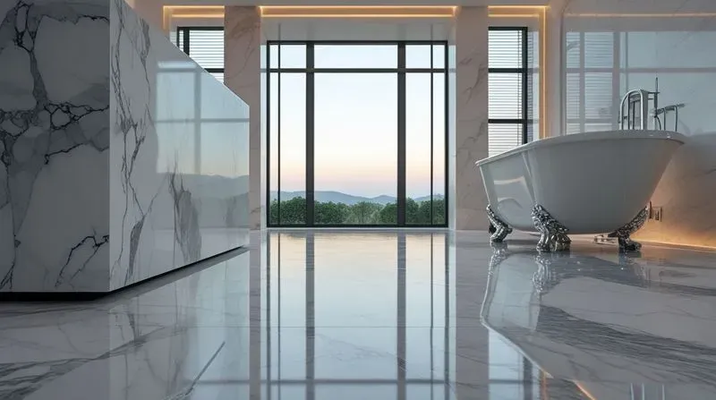 Luxury Marble Interior Design Bathrooms