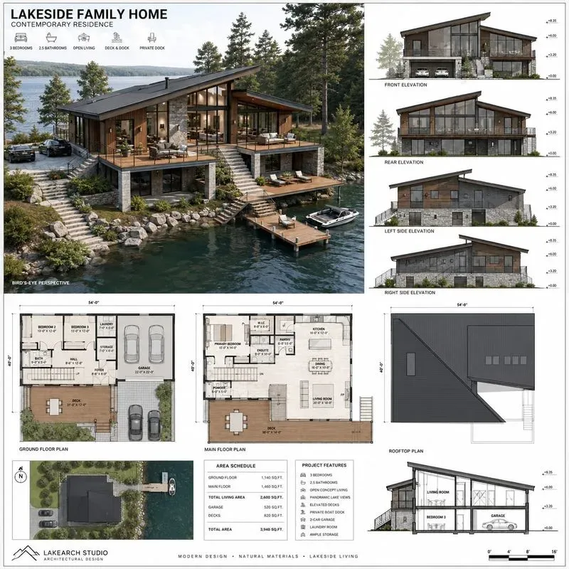 Architectural Blueprint Showcases