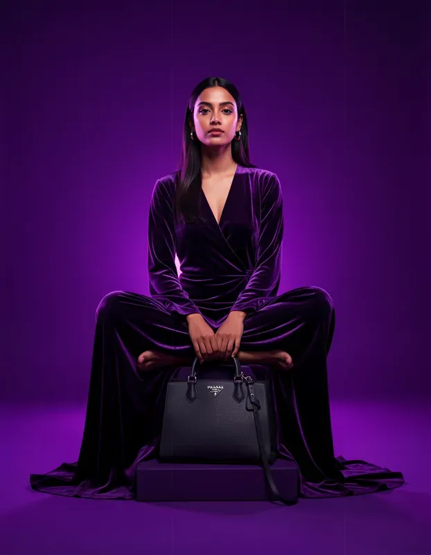 Luxury Bag Monochrome Studio Campaigns