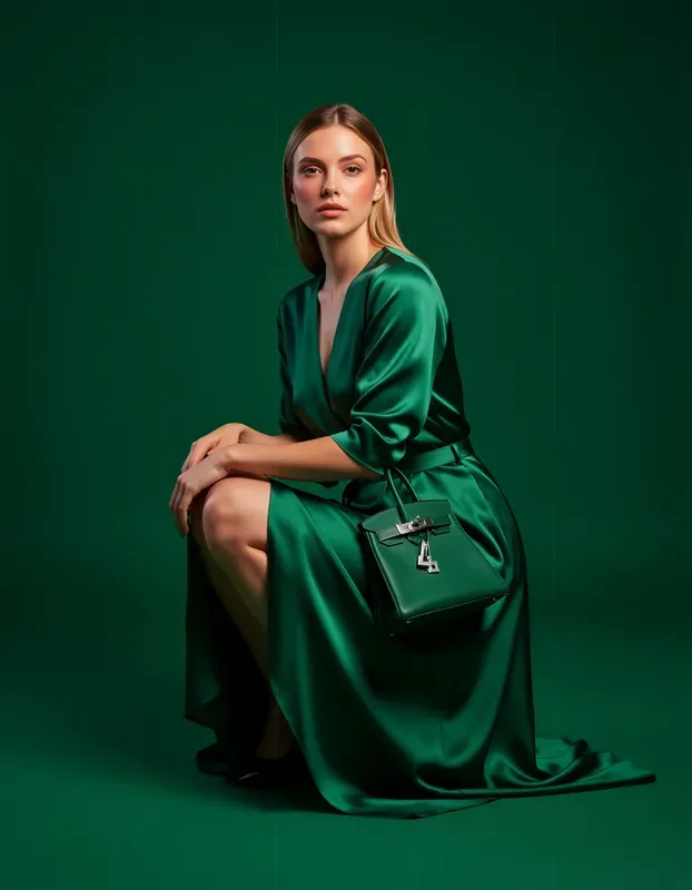 Luxury Bag Monochrome Studio Campaigns