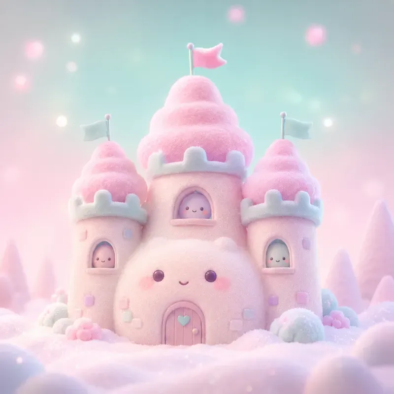 Dreamy Fuzzy Toy Characters
