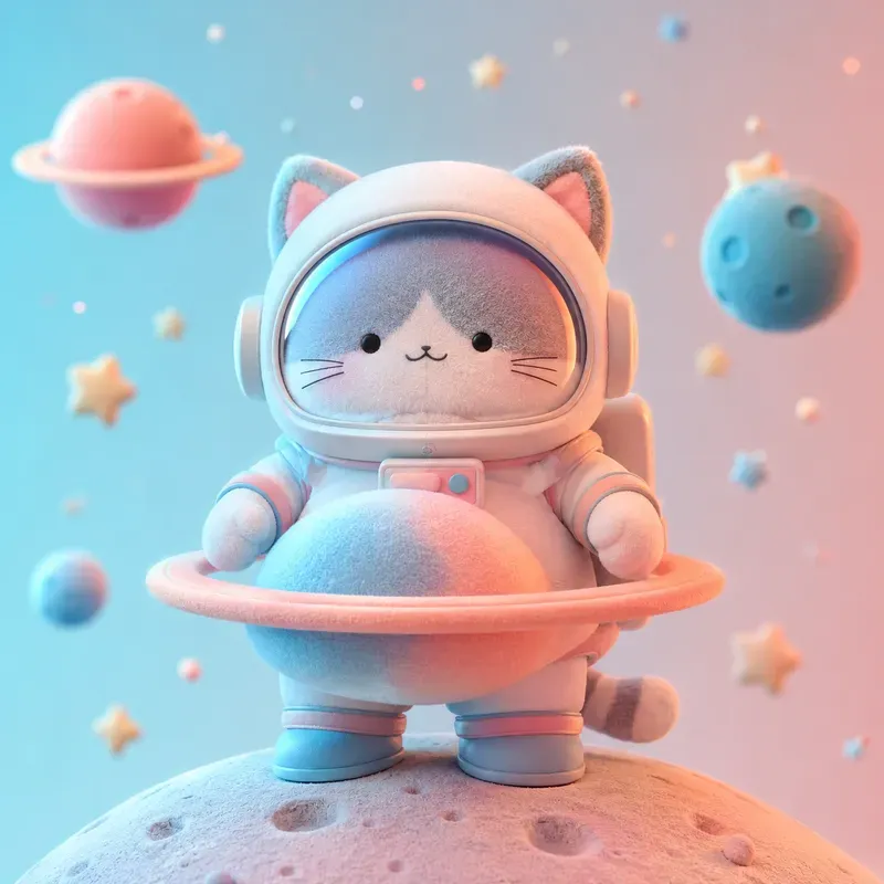 Dreamy Fuzzy Toy Characters