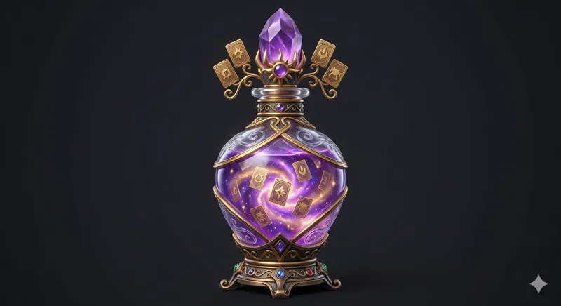 3D Magical Potion Bottles