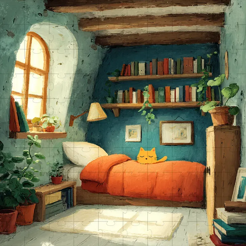 Painted Storybook Whimsy Cozy Art