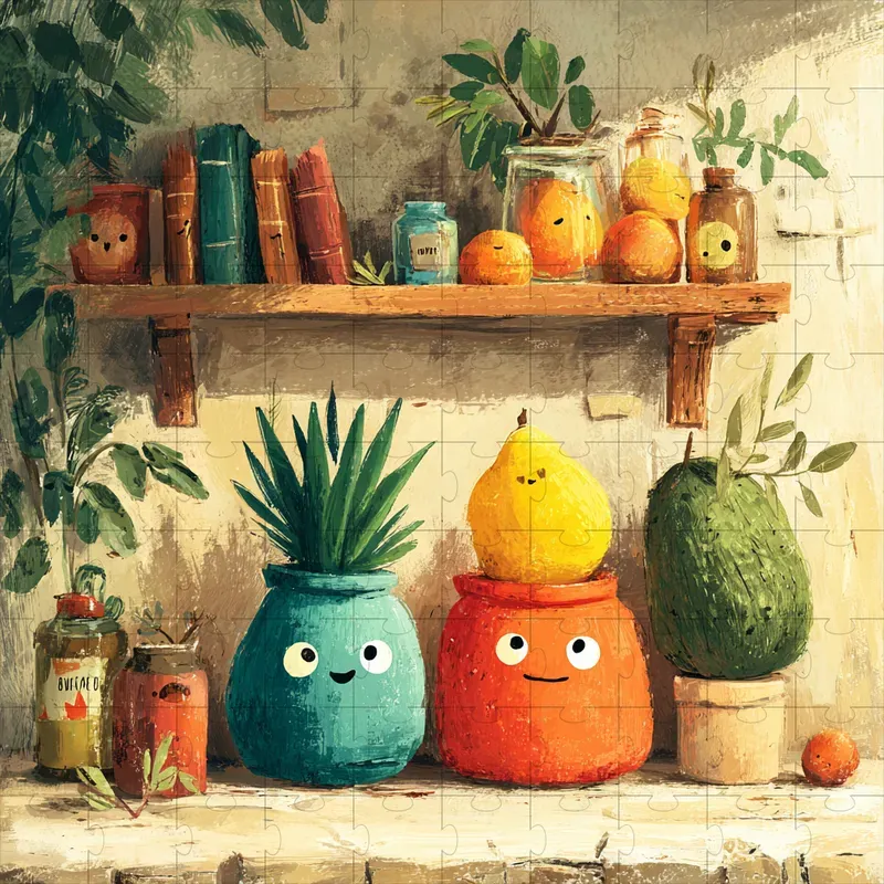 Painted Storybook Whimsy Cozy Art