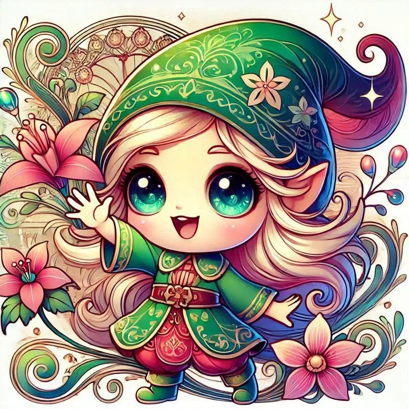 Adorable Art Nouveau Whimsies