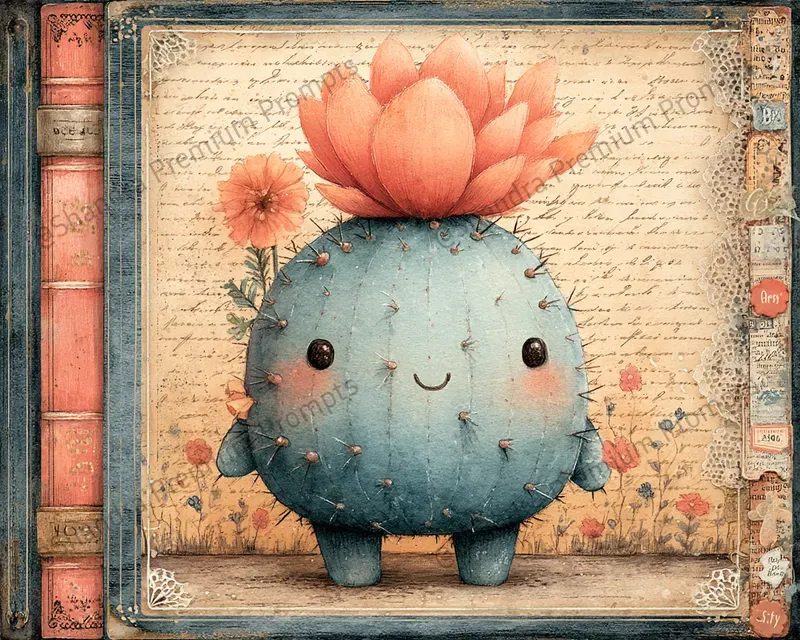 Kawaii Junk Journal Pages For Kids
