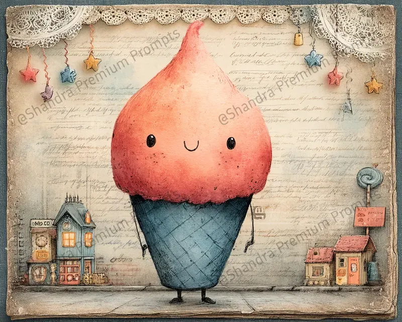 Kawaii Junk Journal Pages For Kids