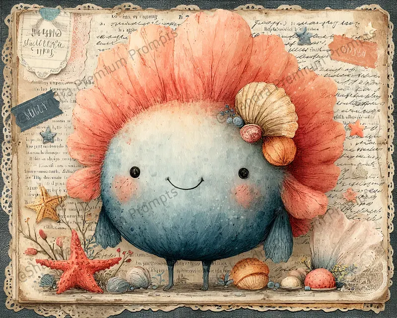 Kawaii Junk Journal Pages For Kids