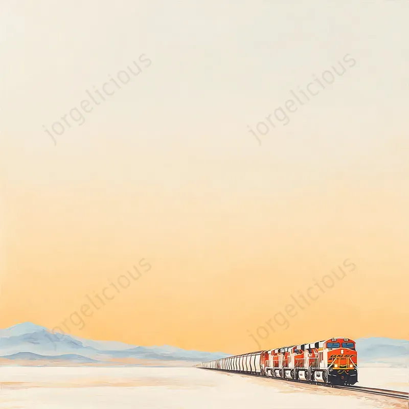 Cinematic Minimal Scene Landscapes