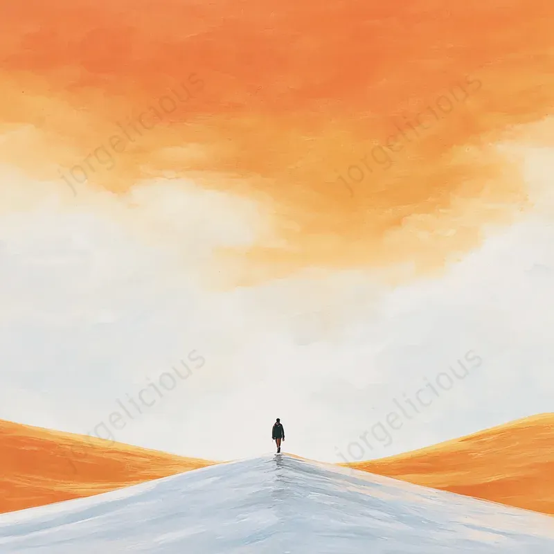 Cinematic Minimal Scene Landscapes