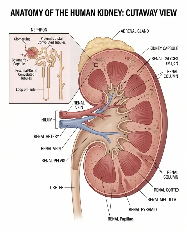 Anatomy Cutaway Infographics