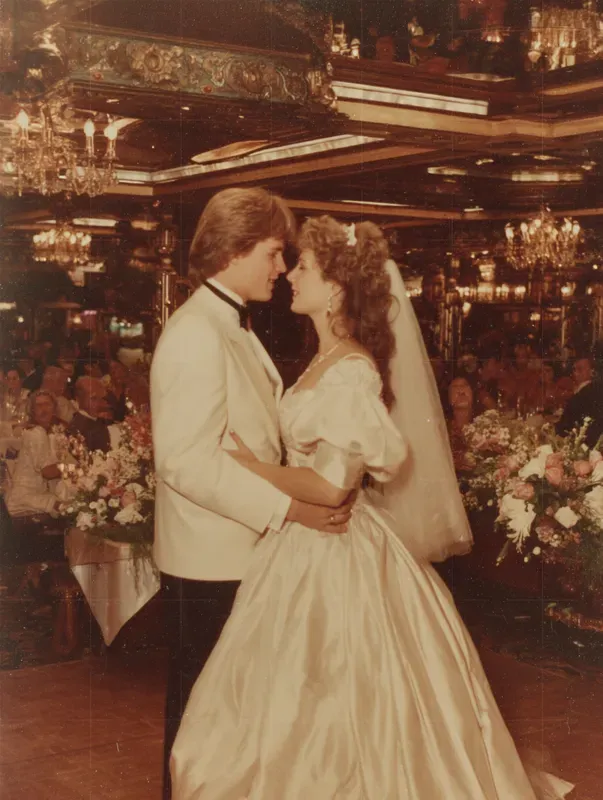 80s 90s Retro VHS Wedding Film Portraits
