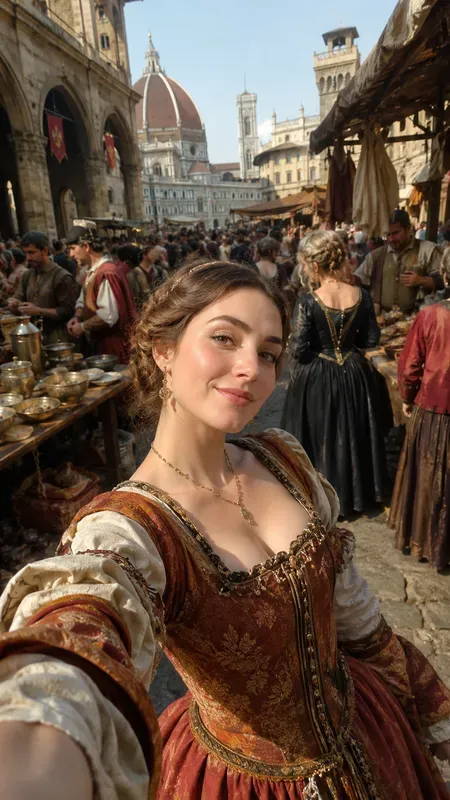 Time Traveler Selfie Generator