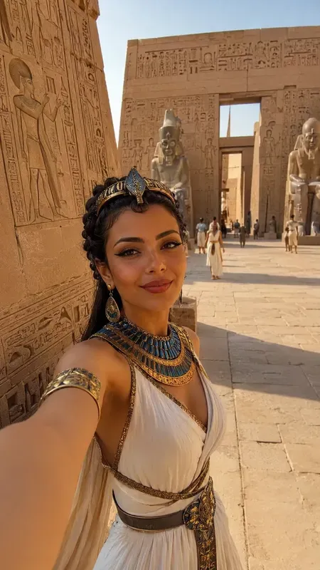 Time Traveler Selfie Generator