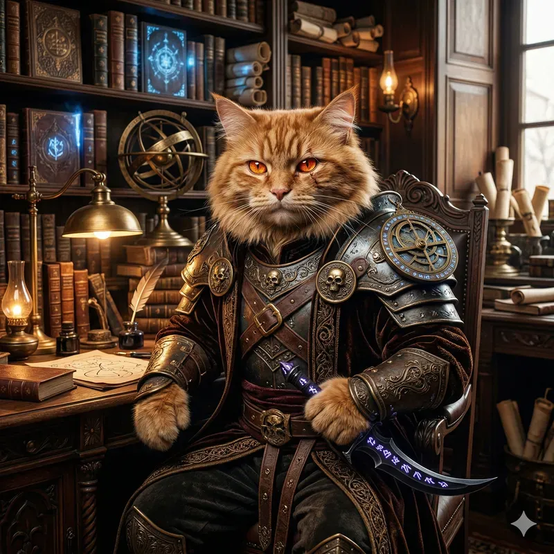 Scholarwarrior Cat Masterpieces